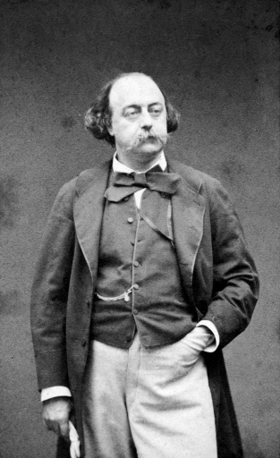 Portrait de Gustave Flaubert, par Etienne Carjat (date incertaine).